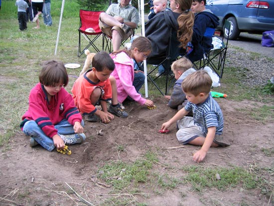 2006 family reunion in Yellowstone National Park